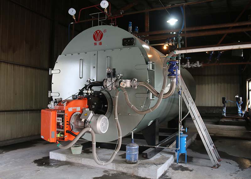 山東東營某化工公司6噸燃氣熱水鍋爐